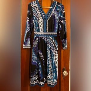 EUC ECI New York dress size L